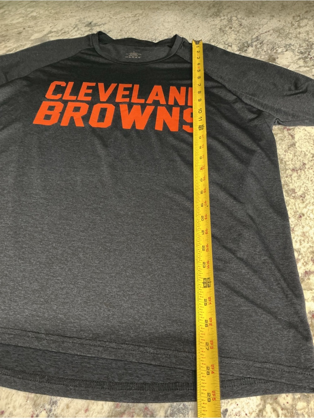 Cleveland Browns Men's Short Sleeve Crewneck T-Shirt - Picture 5 of 5
